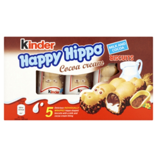 Picture of Happy Hippo Kinder Choc MULTIPACK 5pk x10
